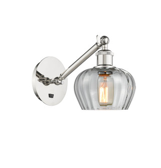 Ballston LED Wall Sconce in Polished Nickel (405|3171WPNG92LED)