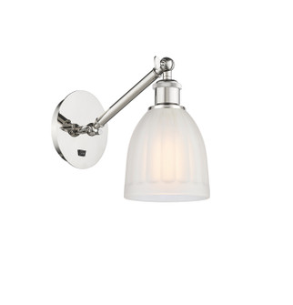 Ballston LED Wall Sconce in Polished Nickel (405|3171WPNG441LED)