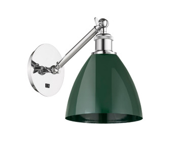 Ballston One Light Wall Sconce in Polished Chrome (405|3171WPCMBD75GR)