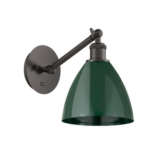 Ballston One Light Wall Sconce in Oil Rubbed Bronze (405|3171WOBMBD75GR)