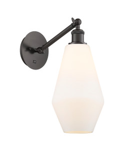 Ballston One Light Wall Sconce in Oil Rubbed Bronze (405|3171WOBG6517)