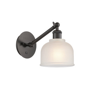 Ballston One Light Wall Sconce in Oil Rubbed Bronze (405|3171WOBG411)