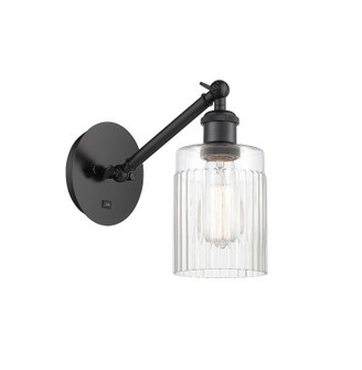 Ballston One Light Wall Sconce in Matte Black (405|3171WBKG342)