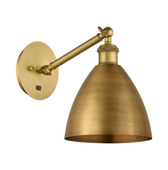 Ballston One Light Wall Sconce in Brushed Brass (405|3171WBBMBD75BB)