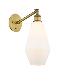 Ballston One Light Wall Sconce in Brushed Brass (405|3171WBBG6517)