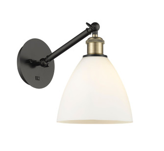 Ballston LED Wall Sconce in Black Antique Brass (405|3171WBABGBD751LED)