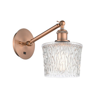 Ballston One Light Wall Sconce in Antique Copper (405|3171WACG402)