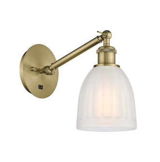Ballston LED Wall Sconce in Antique Brass (405|3171WABG441LED)