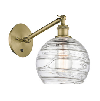 Ballston LED Wall Sconce in Antique Brass (405|3171WABG12138LED)