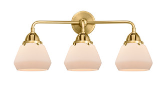 Nouveau 2 Three Light Bath Vanity in Satin Gold (405|2883WSGG171)
