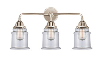 Nouveau 2 Three Light Bath Vanity in Polished Nickel (405|2883WPNG182)