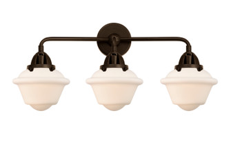 Nouveau 2 Three Light Bath Vanity in Oil Rubbed Bronze (405|2883WOBG531)