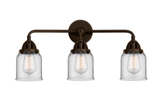 Nouveau 2 Three Light Bath Vanity in Oil Rubbed Bronze (405|2883WOBG52)