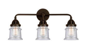 Nouveau 2 Three Light Bath Vanity in Oil Rubbed Bronze (405|2883WOBG184S)
