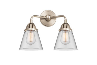 Nouveau 2 LED Bath Vanity in Brushed Satin Nickel (405|2882WSNG62LED)