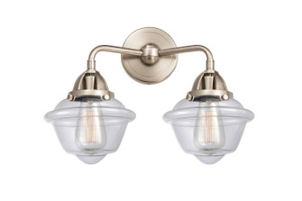 Nouveau 2 LED Bath Vanity in Brushed Satin Nickel (405|2882WSNG532LED)