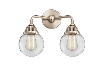 Nouveau 2 Two Light Bath Vanity in Brushed Satin Nickel (405|2882WSNG2026)