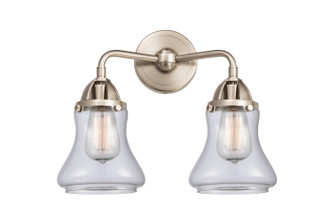 Nouveau 2 Two Light Bath Vanity in Brushed Satin Nickel (405|2882WSNG192)