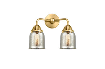 Nouveau 2 LED Bath Vanity in Satin Gold (405|2882WSGG58LED)