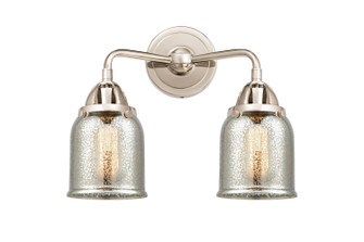Nouveau 2 Two Light Bath Vanity in Polished Nickel (405|2882WPNG58)