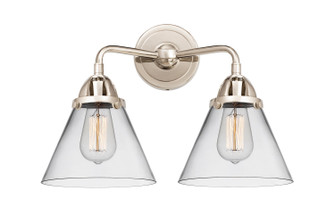 Nouveau 2 LED Bath Vanity in Polished Nickel (405|2882WPNG42LED)