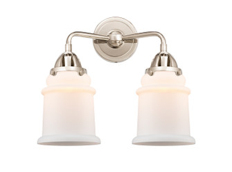 Nouveau 2 Two Light Bath Vanity in Polished Nickel (405|2882WPNG181)