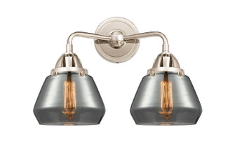 Nouveau 2 Two Light Bath Vanity in Polished Nickel (405|2882WPNG173)