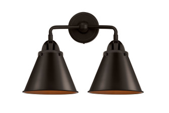 Nouveau 2 LED Bath Vanity in Oil Rubbed Bronze (405|2882WOBM13OBLED)