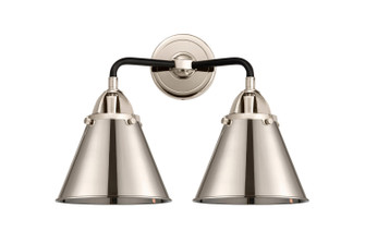 Nouveau 2 LED Bath Vanity in Black Polished Nickel (405|2882WBPNM13PNLED)