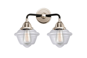 Nouveau 2 LED Bath Vanity in Black Polished Nickel (405|2882WBPNG532LED)