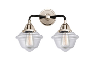 Nouveau 2 Two Light Bath Vanity in Black Polished Nickel (405|2882WBPNG532)