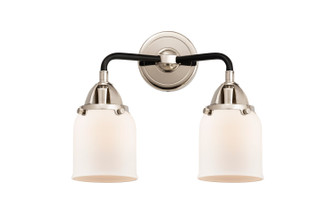 Nouveau 2 LED Bath Vanity in Black Polished Nickel (405|2882WBPNG51LED)