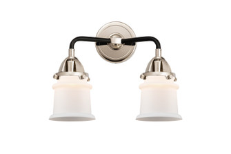 Nouveau 2 LED Bath Vanity in Black Polished Nickel (405|2882WBPNG181SLED)