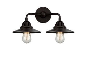 Nouveau 2 Two Light Bath Vanity in Matte Black (405|2882WBKM6BK)