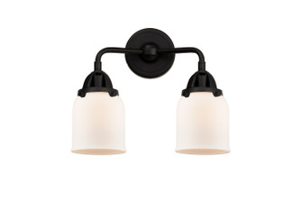 Nouveau 2 LED Bath Vanity in Matte Black (405|2882WBKG51LED)