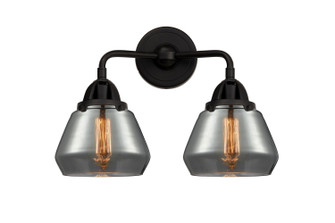 Nouveau 2 LED Bath Vanity in Matte Black (405|2882WBKG173LED)