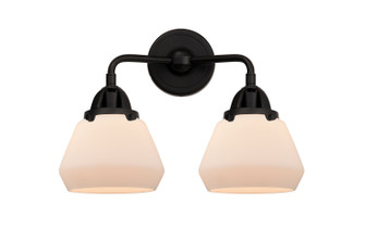 Nouveau 2 Two Light Bath Vanity in Matte Black (405|2882WBKG171)
