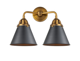 Nouveau 2 Two Light Bath Vanity in Brushed Brass (405|2882WBBM13BK)