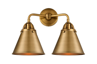 Nouveau 2 LED Bath Vanity in Brushed Brass (405|2882WBBM13BBLED)