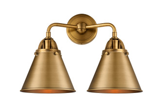 Nouveau 2 Two Light Bath Vanity in Brushed Brass (405|2882WBBM13BB)