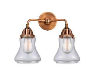 Nouveau 2 Two Light Bath Vanity in Antique Copper (405|2882WACG192)