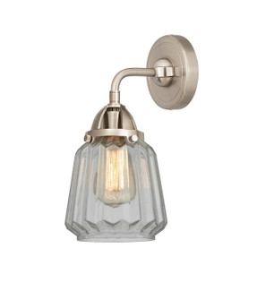 Nouveau 2 One Light Wall Sconce in Brushed Satin Nickel (405|2881WSNG142)