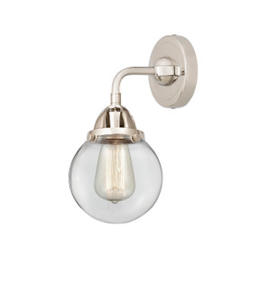 Nouveau 2 One Light Wall Sconce in Polished Nickel (405|2881WPNG2026)