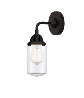 Nouveau 2 One Light Wall Sconce in Matte Black (405|2881WBKG312)