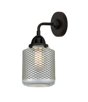 Nouveau 2 One Light Wall Sconce in Matte Black (405|2881WBKG262)