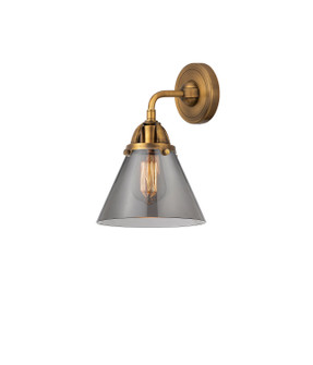 Nouveau 2 One Light Wall Sconce in Brushed Brass (405|2881WBBG43)