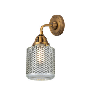 Nouveau 2 One Light Wall Sconce in Brushed Brass (405|2881WBBG262)