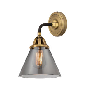 Nouveau 2 LED Wall Sconce in Black Antique Brass (405|2881WBABG43LED)