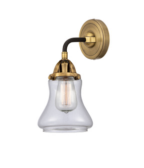 Nouveau 2 One Light Wall Sconce in Black Antique Brass (405|2881WBABG192)