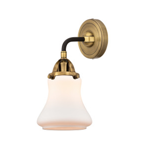 Nouveau 2 LED Wall Sconce in Black Antique Brass (405|2881WBABG191LED)